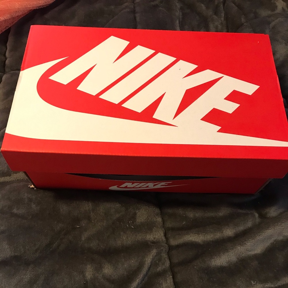 Silver metallic Nike ROSHE shoes